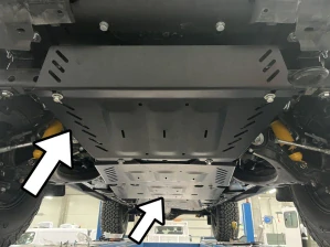 Zesílený kryt motoru a chladiče - hliník - Isuzu D-Max (2020-)