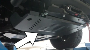 Zesílený kryt motoru - hliník - Volkswagen Amarok/Ford Ranger/Raptor