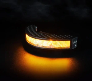 Výstražné světlo rohové 180° 12W, ECE R65