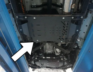 Zesílený kryt tyče řízení - hliník - Volkswagen Amarok/Ford Ranger/Raptor