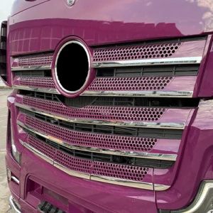 Nerezové lišty do masky, pro Mercedes Actros MP4 a MP5