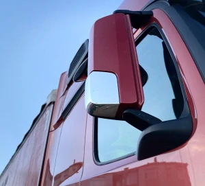 Nerezové kryty zrcátek Mercedes Actros, spodní části
