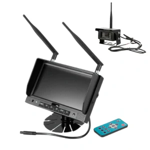 Bezdrátová couvací kamera s LCD monitorem 7", pro kamiony a dodávky, 10-32V
