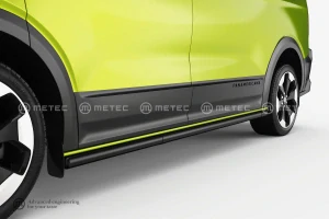 Boční nerezový rám, pro Volkswagen T7 24-, lakovaný