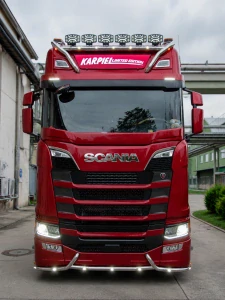 Kryt stěračů "květináč" laminát 22 cm Scania New generation NTG