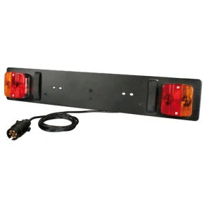 Duplikát registrační značky pro auta s nosičem kol, 12/24V