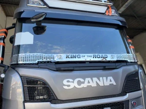 Nerezový kryt stěračů "květináč" Scania NTG 2017+