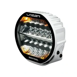 LED přídavné světlo LAZER SENTINEL HIGHLINE 9" (228mm), poziční světlo, s funkcí výstražného majáku (strobo), 17020lm, 10-32V, 5000K- bílý