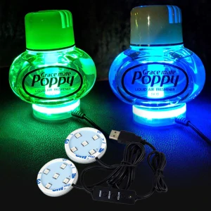 Podsvícená podložka pro dvě vůně POPPY LED, RGB, USB 2.0