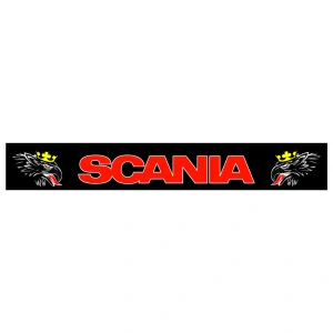 Zástěrka Scania 2400x350 / červený nápis a griffin