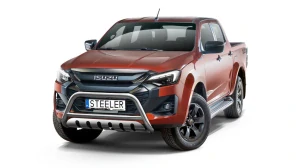 Ochranný rám "A" s příčkou a nápravovou deskou - Isuzu D-Max (2024 -)