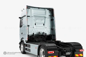Rámy na zakabinové spoilery s 10LED, Mercedes-Benz Actros 25-