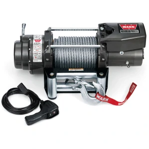 Naviják WARN CE-16.5ti, 12V s kabelovým ovladačem, ocelové lano