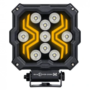 LED pracovní lampa X-SPIDER 2 L0195, 18 W, 12/24 V, 1700 lm, IP67, s pozičním světlem