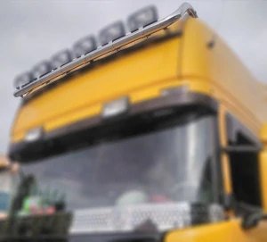 Střešní nerezová rampa Scania R Topline 09 - 16