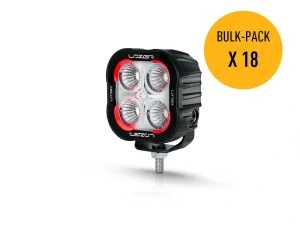 LED pracovní světlo LAZER UTILITY-50, s funkcí červeného pozičního světla 5000lm, 10-32V, ECE R10 | BULK-PACK 18ks