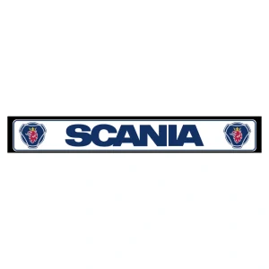 Zástěrka Scania návěsová 2400x350 černá se znaky Griffin