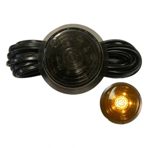 LED světlo Gylle- zatmavené, oranžové, 24V, 6x LED