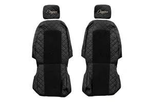 Potahy sedadel (1+1) - Elegance Q, MERCEDES SPRINTER II (01.2006-12.2017) & VOLKSWAGEN CRAFTER I (01.2006-12.2016) - Sedadlo pro jednoho cestujícího 1+1