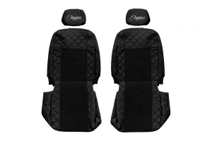 Potahy sedadel (1+1) - Elegance Q, VOLKSWAGEN TRANSPORTER T5 (01.2003-12.2015) & VOLKSWAGEN TRANSPORTER T6 (01.2016-12.2021) - Sedadlo pro jednoho cestujícího 1+1