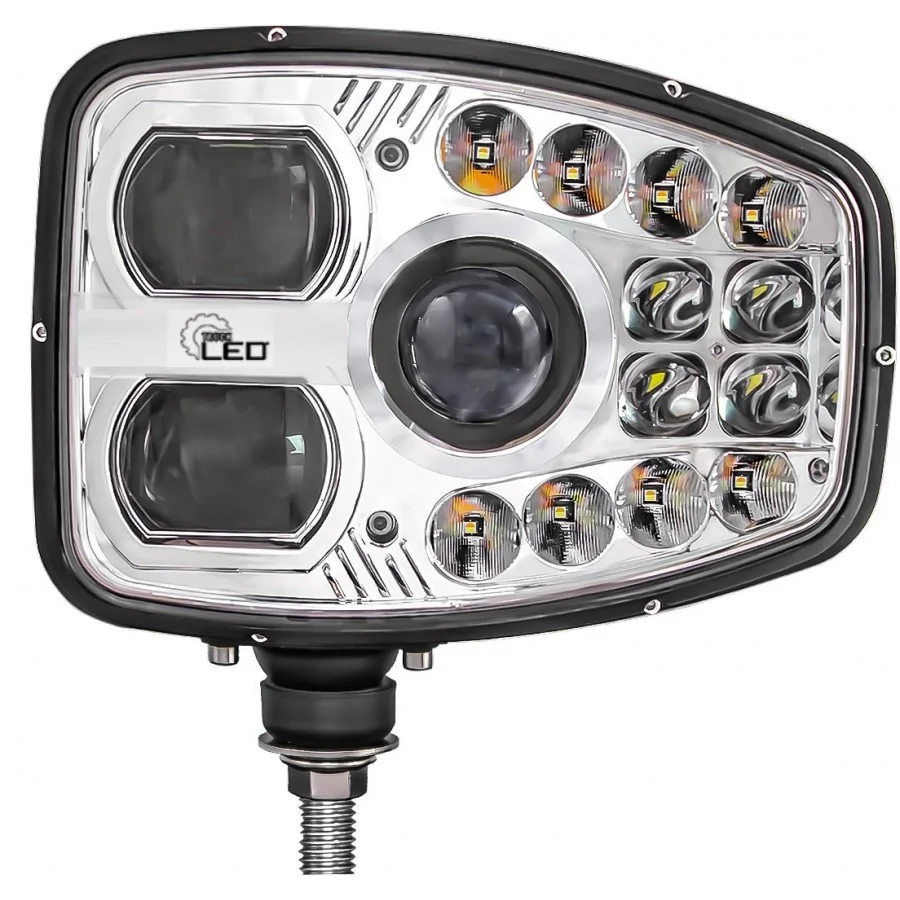 Kombinované LED světlo 12/24V, R148 R149, pluh, bagr, traktor - Levé