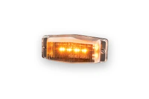 Double Burner SKYLED 24V oranžové světlo, čiré sklo 8 LED