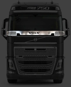 Nerezový kryt stěračů Volvo FH4