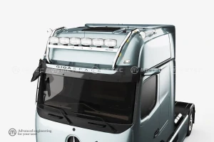 Střešní nerezový rám, kabeláž pro 6 světel, 6 upínadel, LED3/6, pro Mercedes-Benz Actros 11-