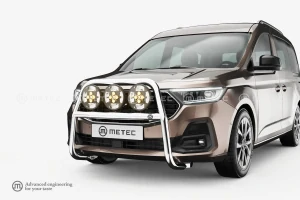 Přední ochranný rám ,,Nordic bar", 3 upínadla světel, Volkswagen Caddy 20-, Ford Connect 22-