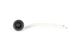 Led poziční světlo kulaté FT-074 Dark, 32mm, 12-36V- Bílé