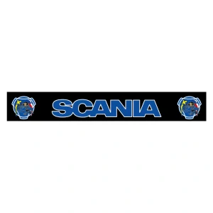 Zástěrka Scania návěsová 2400x350 černá s griffinem