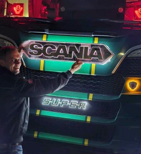 LED tabule Scania 1000x200mm, venkovní i vnitřní, 24V
