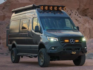 Sada mlhových světel Lazer pro Mercedes Sprinter (2018+), Carbon-2