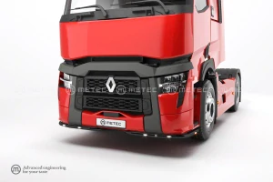 Rám pod nárazník 4 bílé a 2 oranžové LED | RENAULT T serie 14-, lakovaný