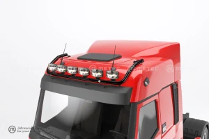 Střešní nerezový rám, kabeláž pro 6 světel | 6 Upínadel světel | RENAULT T serie 14-, lakovaný