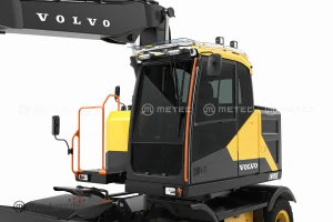 Střešní nerezový rám, 11LED + 5 výstražných světel, 10 upínadel světel, kabeláž, Volvo EWR150E 14-