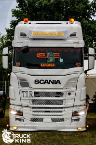 Přídavný spoiler pod nárazník Scania NTG, typ 3 - Vysoký nárazník