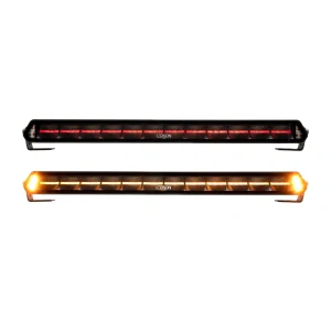 LED Pracovní rampa Ledson Epix30+, s červeným a oranžovým pozičním světlem, strobo, 9-36V, 270W