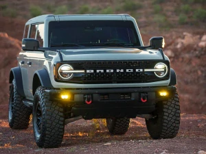 Sada mlhových/dálkových světel Lazer, Ford Bronco (2021+) s originálními mlhovkami, Carbon-2