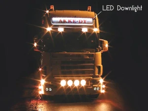 Náhradní osvětlení reklamy Scania Topline