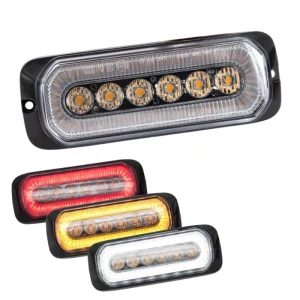 Výstražné LED světlo s funkcí pozičního světla (Halo), 12-24V, 1,3W, R65
