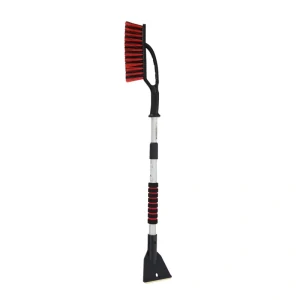 Teleskopická škrabka s kartáčem, 87-115 cm