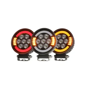 Pracovní světlo Skyled Aura C35F (rozptylné), s pozičním světelem, strobo, 3500lm, 9-32V, 35W, ECE R10, R65, R148