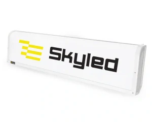 Světelná reklama LED light box na kamion 24V SKYLED 25x90 cm Aero Slim 8 cm