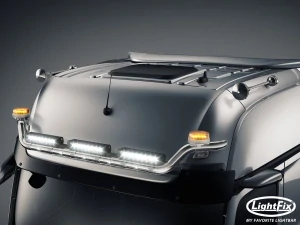 Střešní nerezový rám Lightfix SKY-LIGHT "WING" nerezový – MERCEDES - ACTROS (PROCABIN) - GIGA SPACE