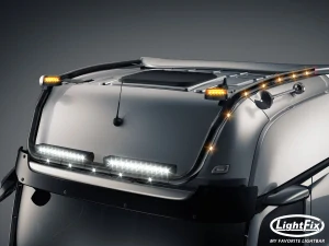 Střešní nerezový rám Lightfix SKY-LIGHT "V-MAX" lakovaný – MERCEDES - ACTROS (PROCABIN) - GIGA SPACE