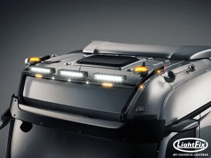 Střešní nerezový rám Lightfix SKY-LIGHT "H-TYPE" lakovaný – MERCEDES - ACTROS (PROCABIN) / AROCS - BIGSPACE