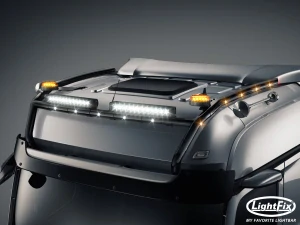 Střešní nerezový rám Lightfix SKY-LIGHT "H-TYPE" lakovaný – MERCEDES - ACTROS (PROCABIN) / AROCS - BIGSPACE