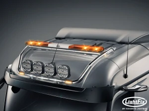 Střešní nerezový rám Lightfix SKY-LIGHT & SKY-BRIDGE – MERCEDES - ACTROS (PROCABIN) / AROCS - STREAMSPACE 2500