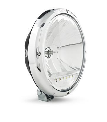 Reflektor Hella Novelty Rallye 3003 FF-CLEAR WHITE LED Chrom 1F8 009 797-431